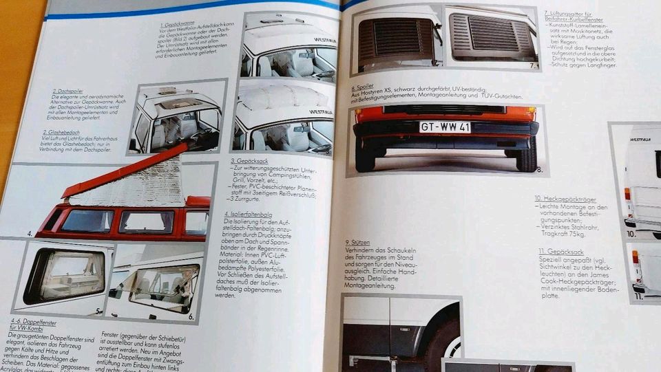 VW T3 Westfalia Club Joker Joker Prospekt Katalog von 1992 in Leverkusen