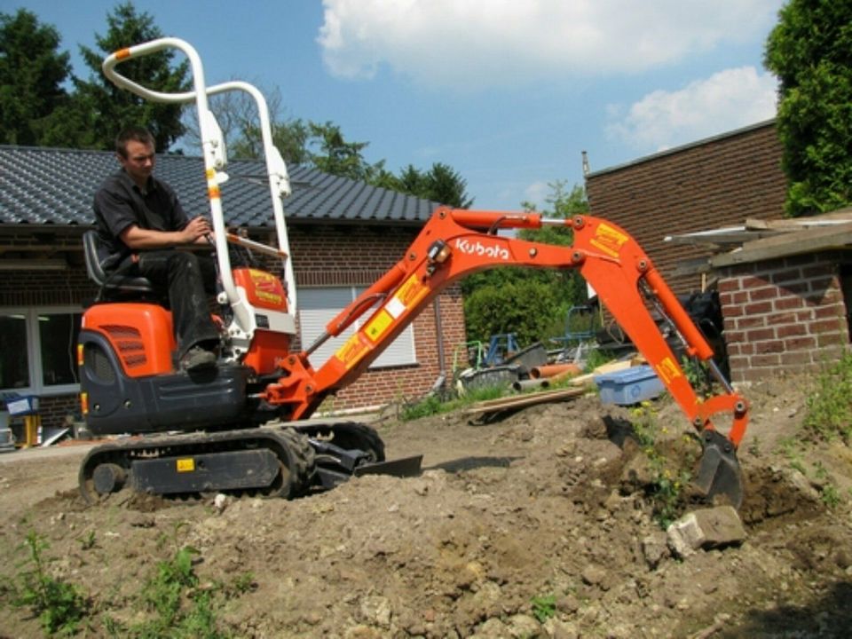 Microbagger / Minibagger 1,15 t mieten im Rentas Schwabmünchen in Schwabmünchen