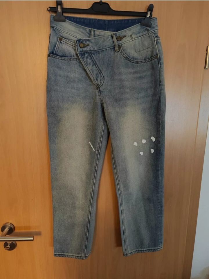 R13 Cross Over Jeans in Stevie Blue 27 in Wächtersbach