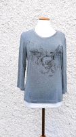 Gerry Weber: grau melliertes Langarmshirt Gr. 38 Bayern - Baldham Vorschau