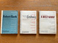 Bücher von 1947 Robert Koch, Leibnitz, Voltaire (Antiquariat) Sachsen - Freital Vorschau