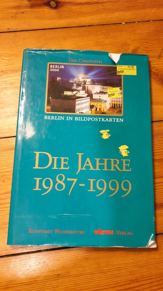 Berlin in Bildpostkarten, Buch, Die Jahre 1987-1999 U Christoffel in Berlin