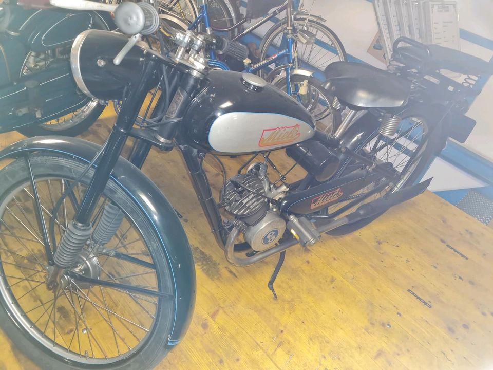 Miele 98er oldtimer Motorrad in Weil im Schönbuch