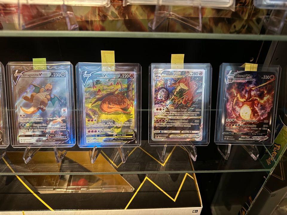 Pokémon Karten Sammlung Glurak 1.Edition in Senftenberg