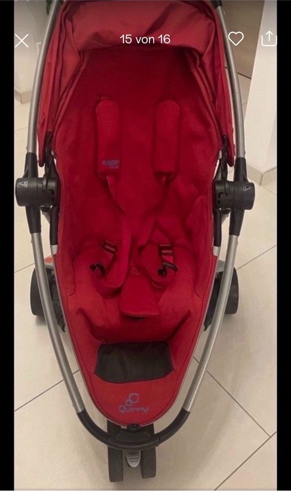 Kinderwagen Buggy Quinny Zapp Xtra2 inkl. Adapter für Maxi Cosi in Centrum