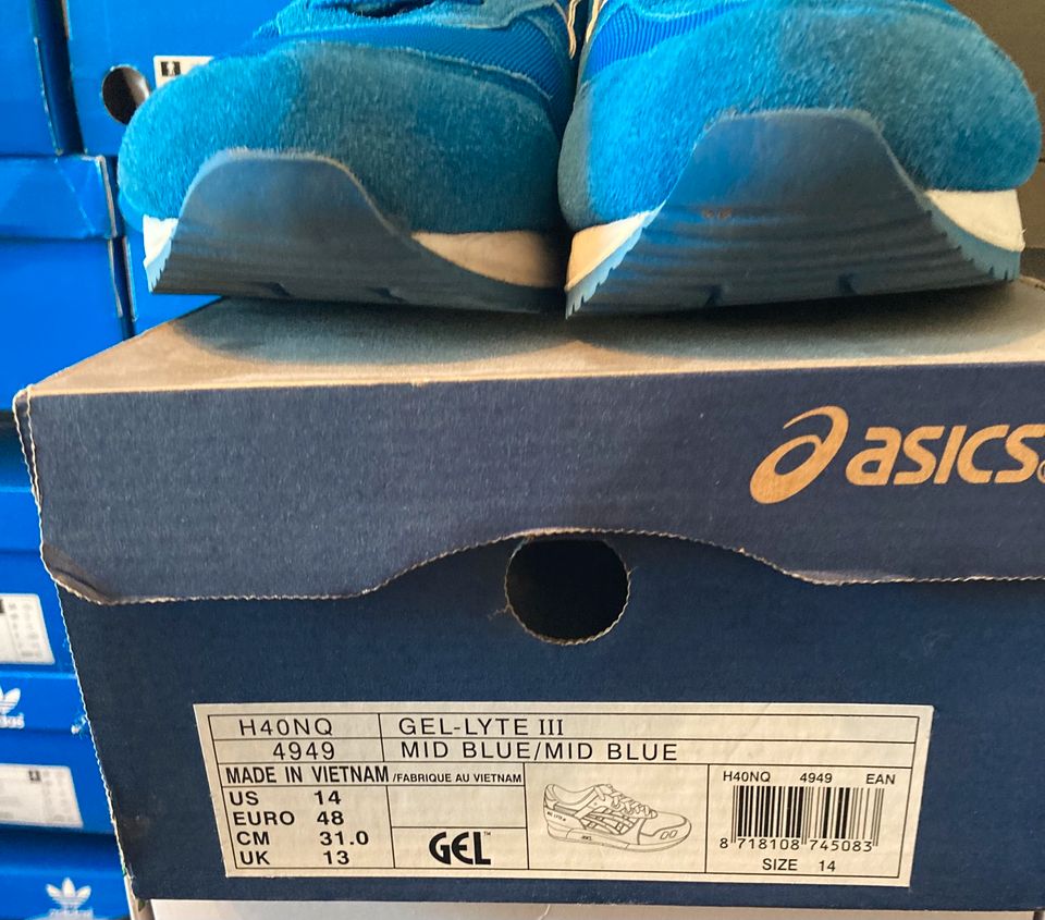 Asics Gel-Lyte III - blau - 48 in Hamburg