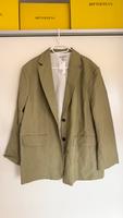 Khaki farbener Leinenblazer linen Leinen Blazer Viskose grün Zara Bayern - Wendelstein Vorschau