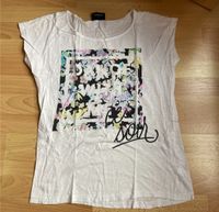 T-Shirt von Gina Gr. 38 bis 40 weiß mit Blumen Wuppertal - Cronenberg Vorschau