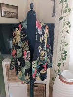 Mango Kimono floral Jacke bunte Blumen Blüten M/L 38/40 Nordrhein-Westfalen - Borchen Vorschau