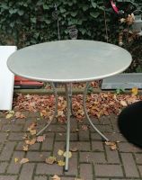 Gartentisch aus Metall rund  20€ Hessen - Alsfeld Vorschau