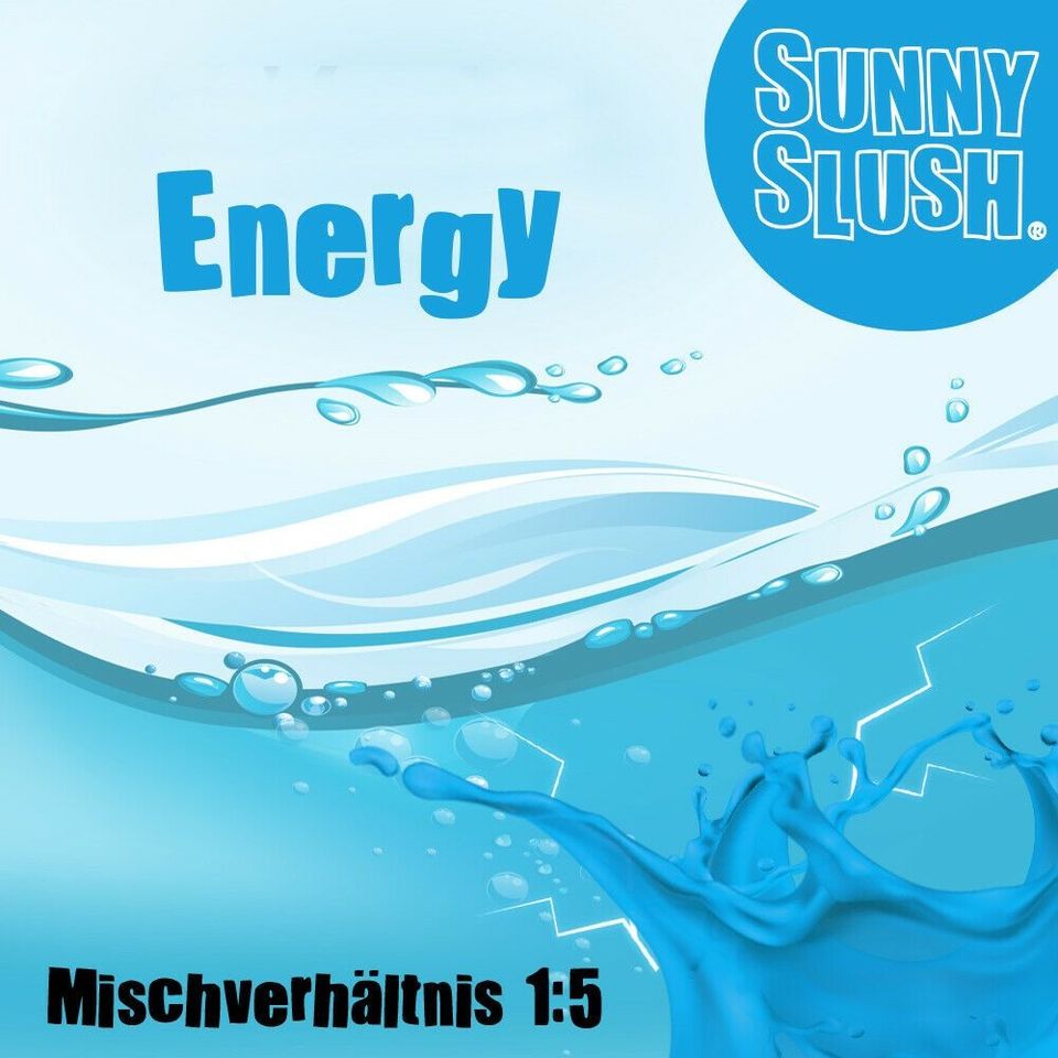 SunnySlush | Energy | Slush Eis Sirup | 5 Liter in Steinfurt