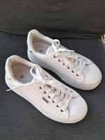 Sneaker weiß- Plateau, plattform Gr.40 Hessen - Vellmar Vorschau