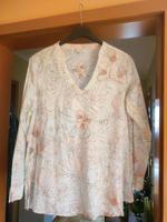 Bluse Shirt von Milano Gr. 42 mit Blumen Bayern - Bamberg Vorschau