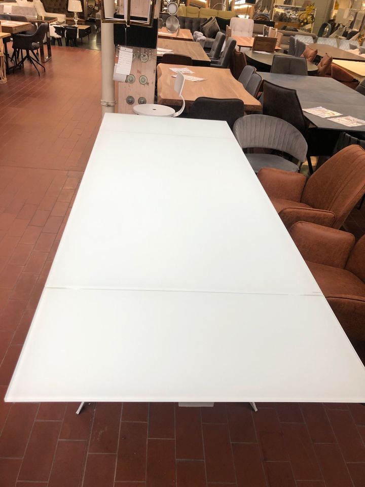 Design Ausziehtisch Esstisch Tisch Weiß 160-240 x 90 cm in Bremen