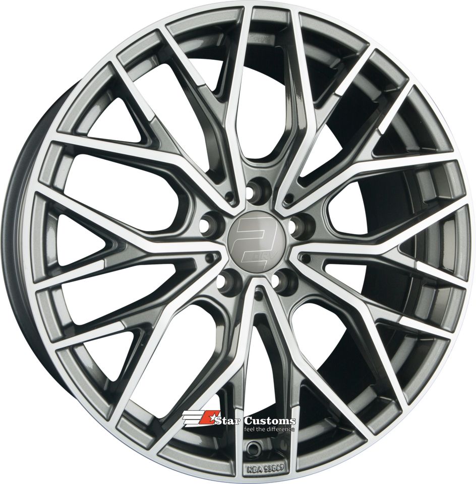 19 Zoll 2DRV by WHEELWORLD WH37 Alufelgen 5x112 Felgen für Audi A4 B8 B9 Allroad 8K F4 A5 8T A6 4G C7 F2 4K C8 A7 A8 4H F8 Q5 8R FY S4 S5 S6 S7 S8 SQ5 Rotor S-Line RS3 RS4 RS5 RS6 RS7 R8 SQ7 SQ8 in Hagen