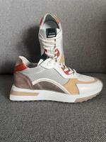 Sneaker, Gr.41, VIA VAI, Damen, Leder, weiß/beige/gold, NEU Niedersachsen - Langenhagen Vorschau
