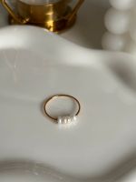 Süße Perlen Ring Edelstahl vergoldet Baden-Württemberg - Sandhausen Vorschau