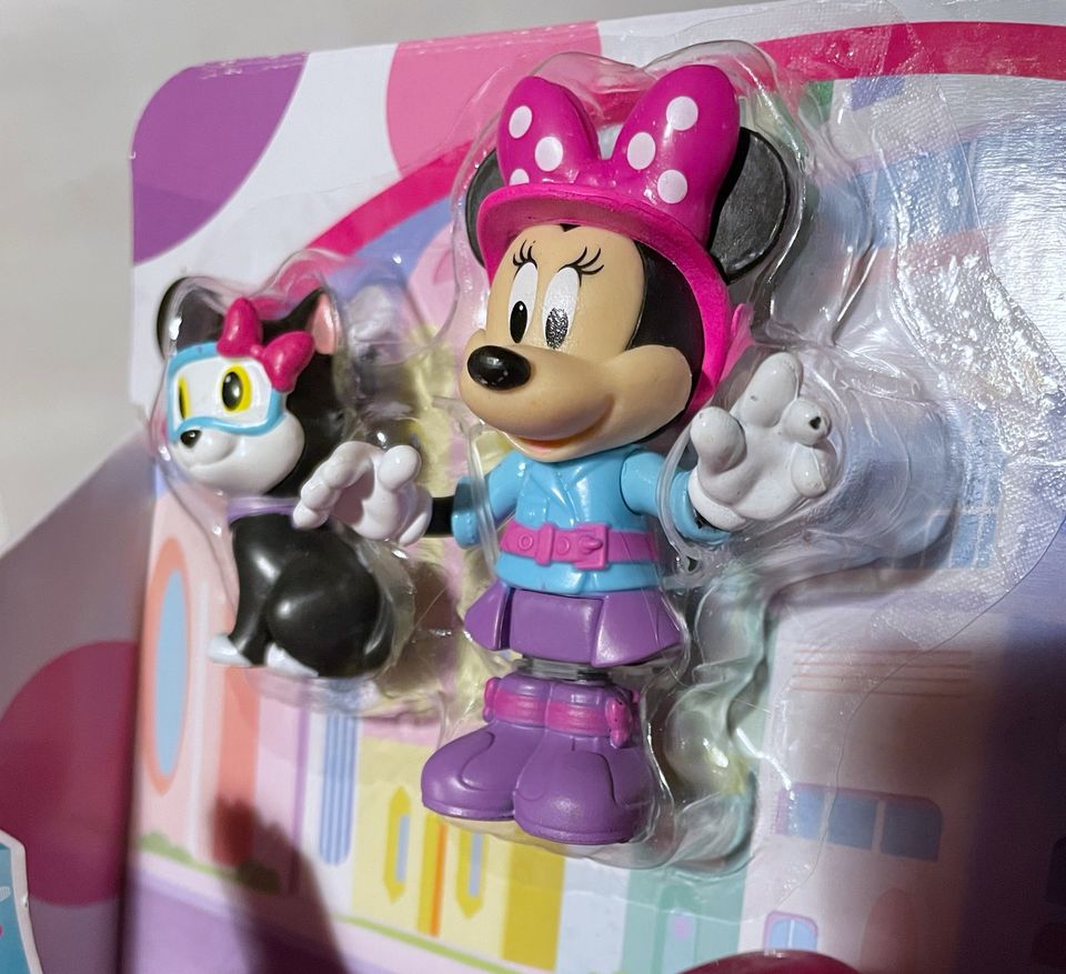 Minnie Mouse Figur Auto Fahrzeug Scooter Katze Spielfigur Neu OVP in Duisburg