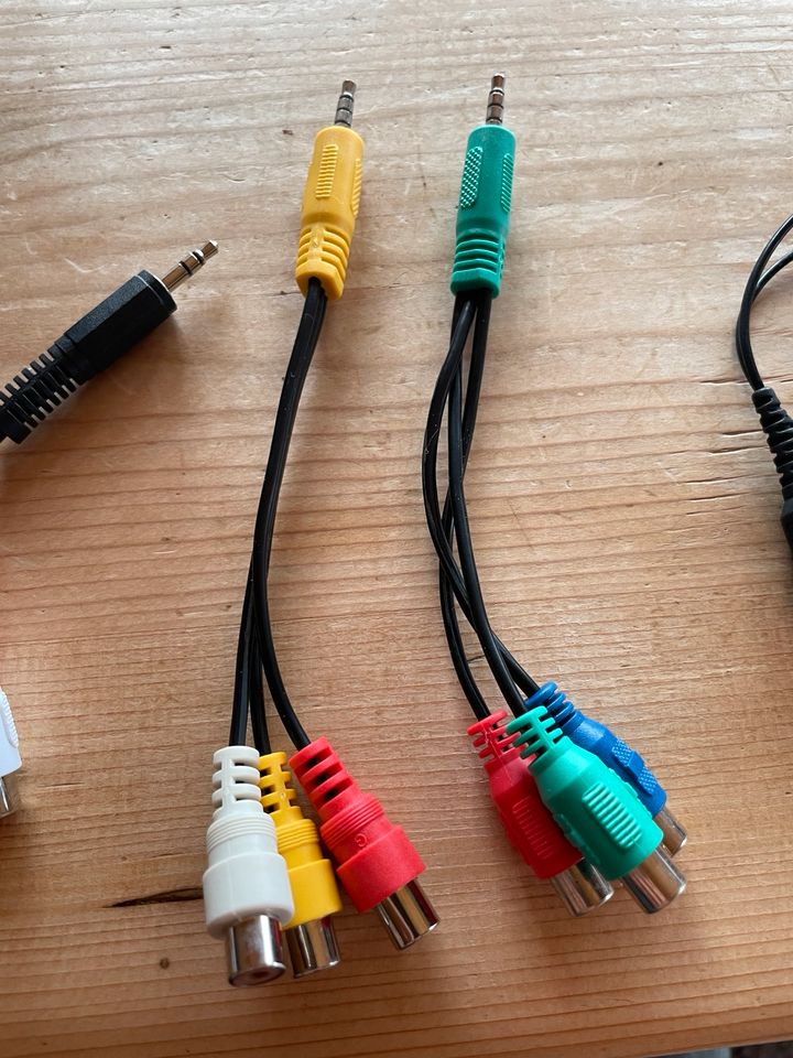 Cinch Kabel Klinke Verlängerung Adapter in Niedernberg