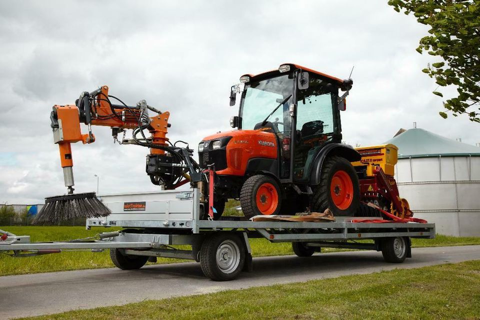 Transportanhänger für Langmaterial mieten – 5m – 3t in Nottuln