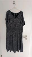 Sheego Kleid / Gr. 54 / dunkelblau / Blumen Bayern - Bad Königshofen Vorschau