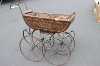 Kinderwagen Alt Retro Vintage Historisch - auch als Deko - braun Köln - Braunsfeld Vorschau