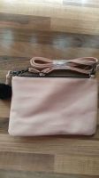 Clutch Handtasche Täschchen in rosè - Trageriemen & Bommel Bayern - Lengdorf Vorschau