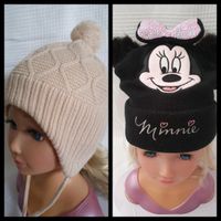 H&M Wintermütze Mädchen rosa schwarz Minnie Maus KU 49 Wiesbaden - Mainz-Kastel Vorschau