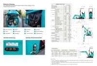 Minibagger 1010 kg, SUNWARD SW08 zu vermieten Sachsen - Großenhain Vorschau