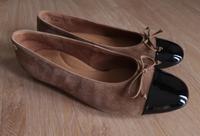 Paul Green Ballerinas Nappaleder Lack Beige Schwarz Größe 38 NEU Berlin - Köpenick Vorschau