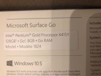 Microsoft Surface Go 128 GB Bayern - Oberhausen a.d. Donau Vorschau