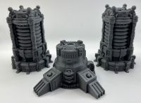 Tabletop Gelände z.B. für Warhammer 40k 2x Teslatürme & PowerUnit Hessen - Langen (Hessen) Vorschau