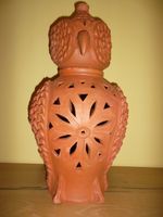 Deko Eule Terracotta 51 cm Windlicht handgetöpfert Bayern - Schwarzenfeld Vorschau