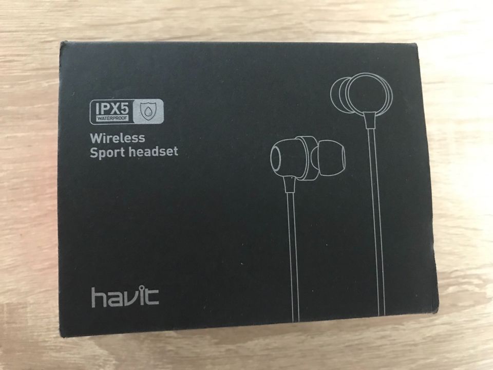 Bluetooth Kopfhörer IPX5 Sweatproof Sports Headphones V5.0 Havit in Unlingen