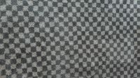 Teppich kariert Schachbrett Muster 213x160 grau beige Bayern - Schwarzenbruck Vorschau