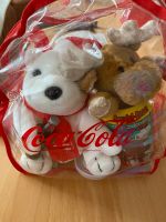 Coca Cola Eisbär mit Mütze und Elch in Dose im Rucksack neu Bayern - Falkenberg Vorschau