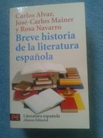 Breve historia de la literatura espanola Spanische Geschichte Nordrhein-Westfalen - Werne Vorschau