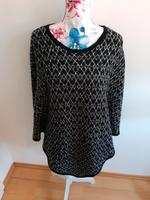GINA Poncho mit Muster schwarz weiß Gr. 38 Schleswig-Holstein - Rendsburg Vorschau