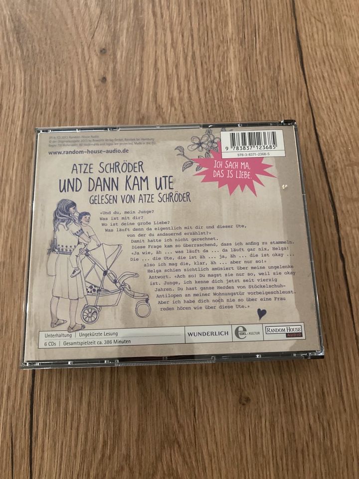 Atze Schröder „Und dann kam Ute“ Hörspiel in Wanderup