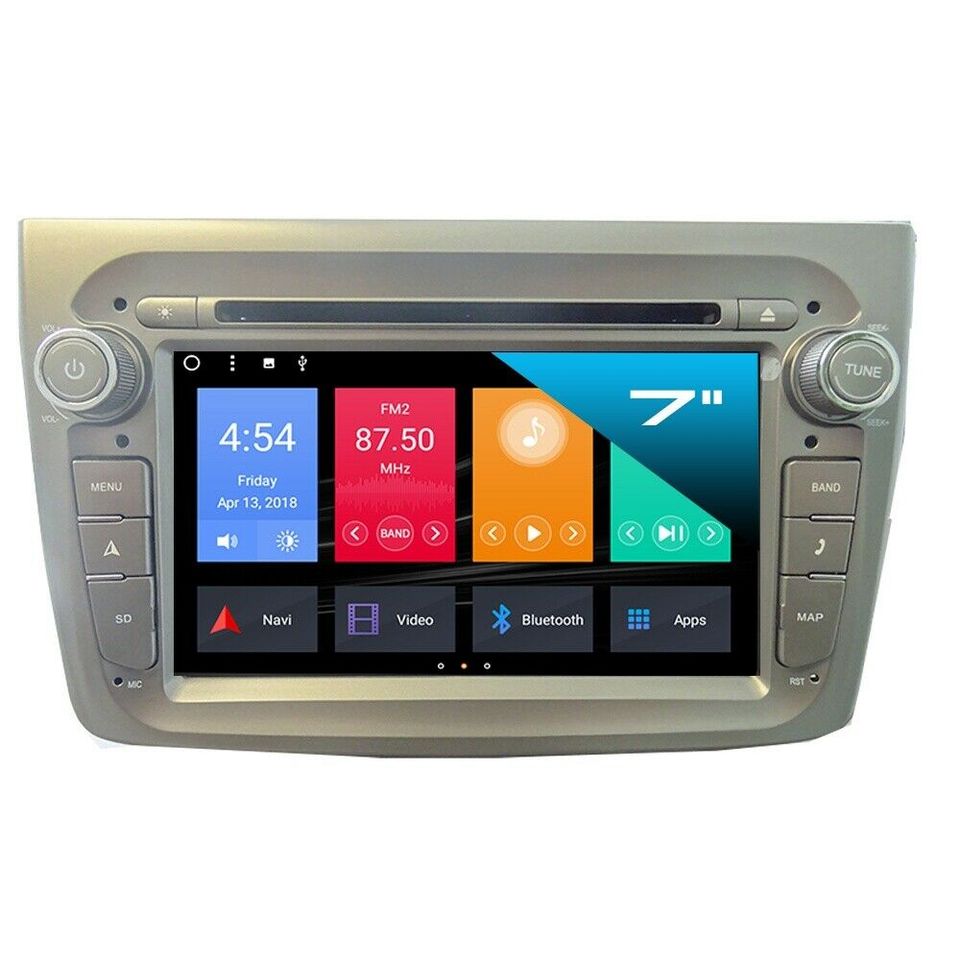 7" Touchscreen Android Autoradio GPS Navigation DVD USB für Alfa in Neuss