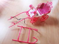 Barbie Traumkutsche 8354 9418 Mattel 90er Schlitten Weiß Pink Hessen - Kassel Vorschau