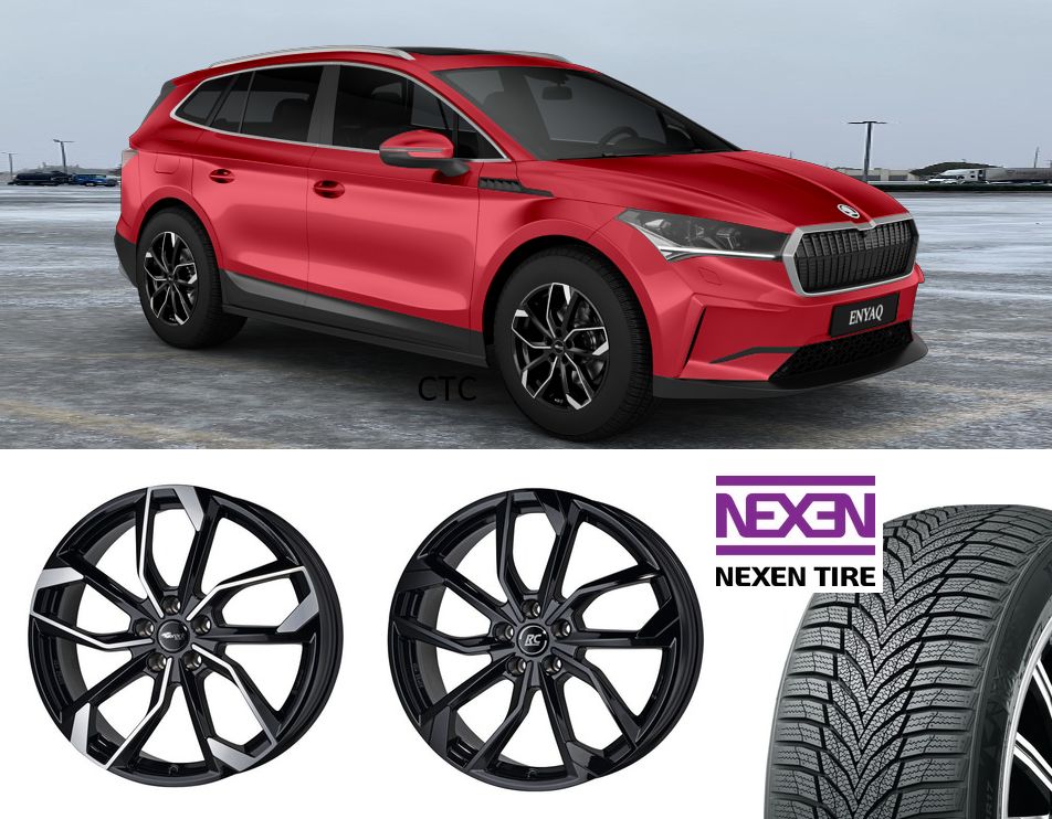 Skoda Enyaq Winterräder Winterreifen 19 Zoll Felgen 5x112 RC34 in Hattingen