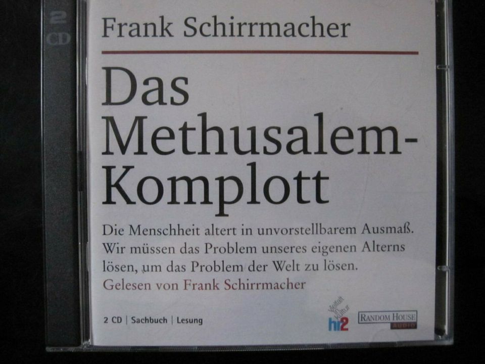 Frank Schirrmacher, Das Methusalem-Komplott in Rösrath