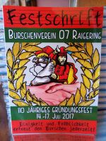 Festschrift 110 Jahre Burschenverein 07 Raigering / 2017 Bayern - Amberg Vorschau