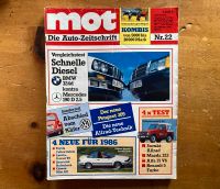 mot Die Auto Zeitschrift Heft 22, 23. Oktober 1985 VW Köfer München - Untergiesing-Harlaching Vorschau