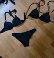 Bikini mit 2 Oberteilen Gr.S schwarz Nordrhein-Westfalen - Hilden Vorschau