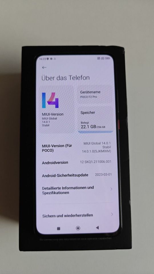 Xiaomi POCO F2 Pro 5G 256GB 8GB RAM Global Version Cyber Grey TOP in Karlsruhe