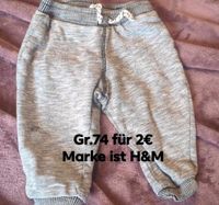 Gr.74 Jogginghose in Grau von H&M Hessen - Riedstadt Vorschau