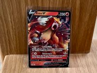 POKÉMON POKEMON Karte ENTEI V Strahlende Sterne 022 Deutsch NEU Sachsen - Oderwitz Vorschau