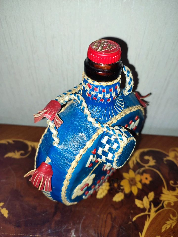 Hirtenflasche - Flasche - Indianer Flasche ( Kostüm) - in Siek